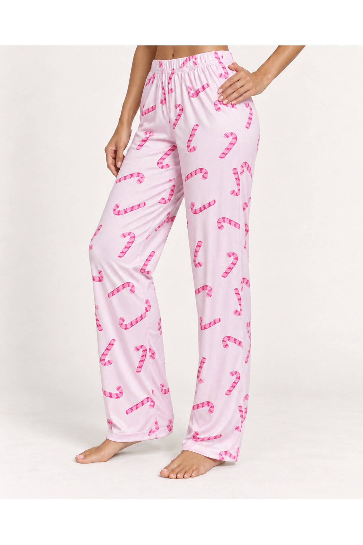Kadın Premium Desenli Rahat Kesim Pijama Altı 4773