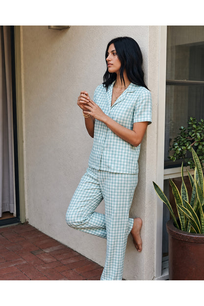 Viskon Karışım Homewear Pijama Takımı