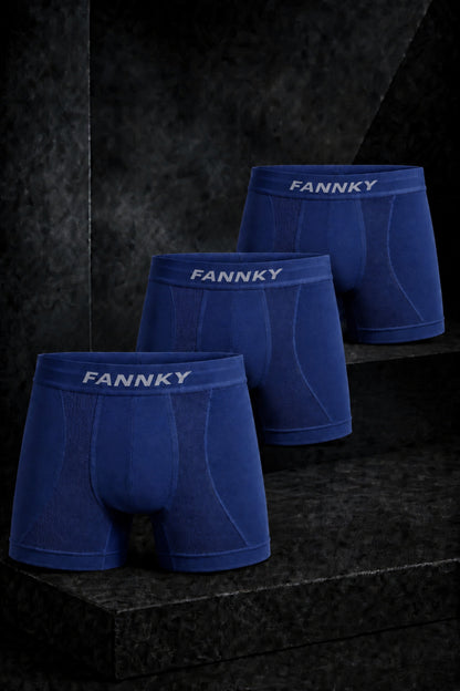 Erkek Rahat Esnek Seamless 3 Lü Boxer