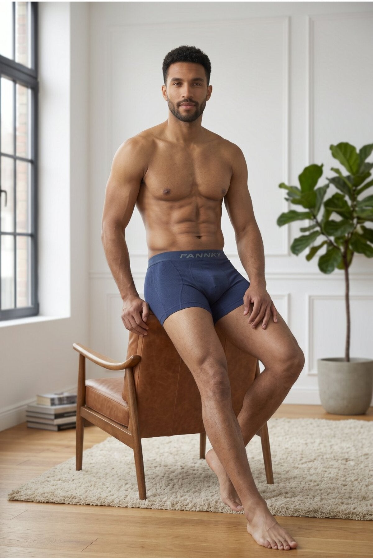 Erkek Rahat Esnek Seamless 3 Lü Boxer