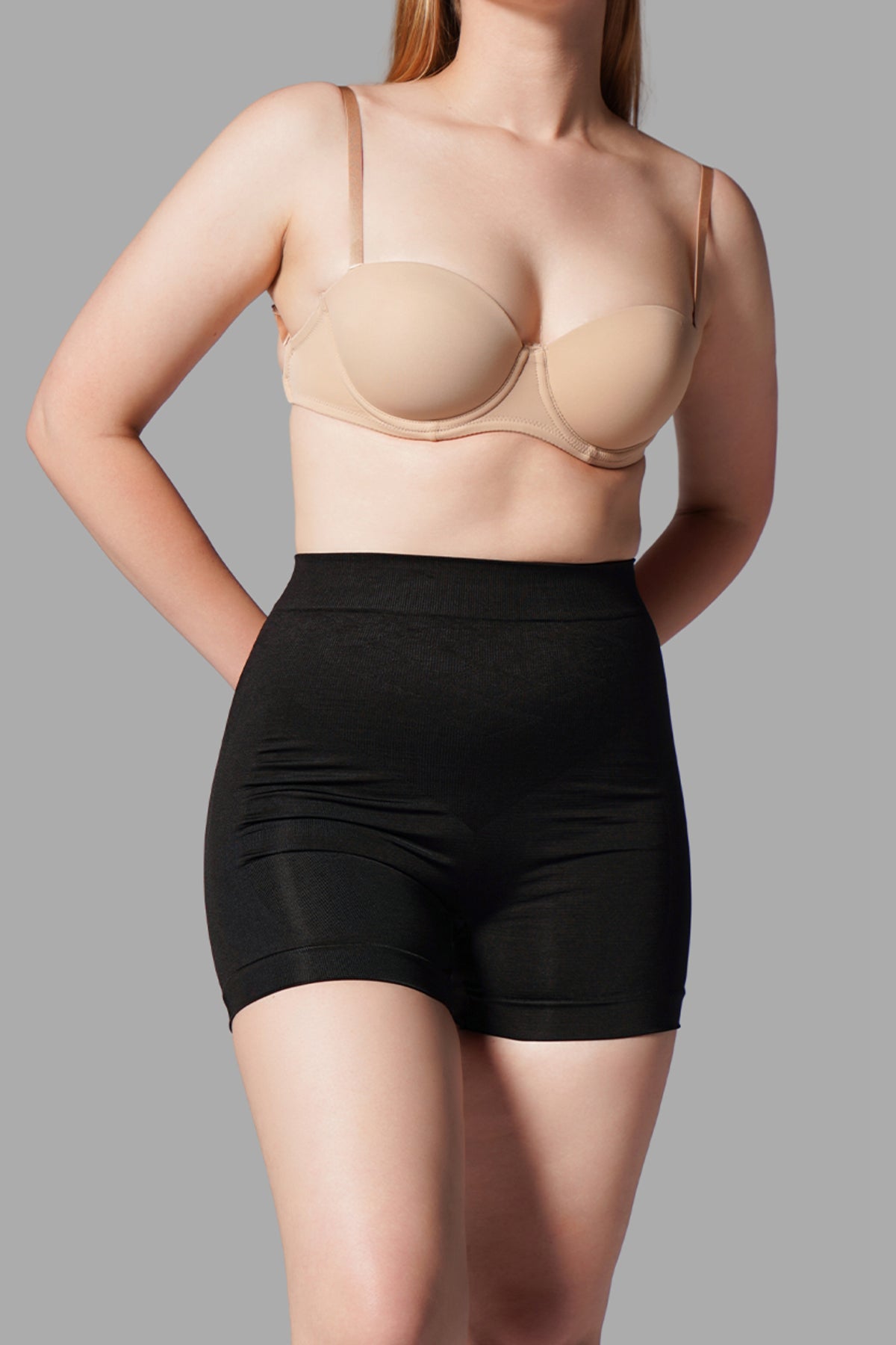 Push Up Seamless Dikişsiz Popo Şekillendirici Kısa Paçalı Korse 2064 -