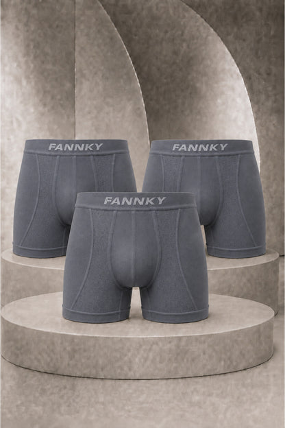 Erkek Casual Comfort Günlük 3 Lü Boxer