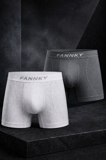 Erkek Rahat Esnek Seamless 2 Li Boxer