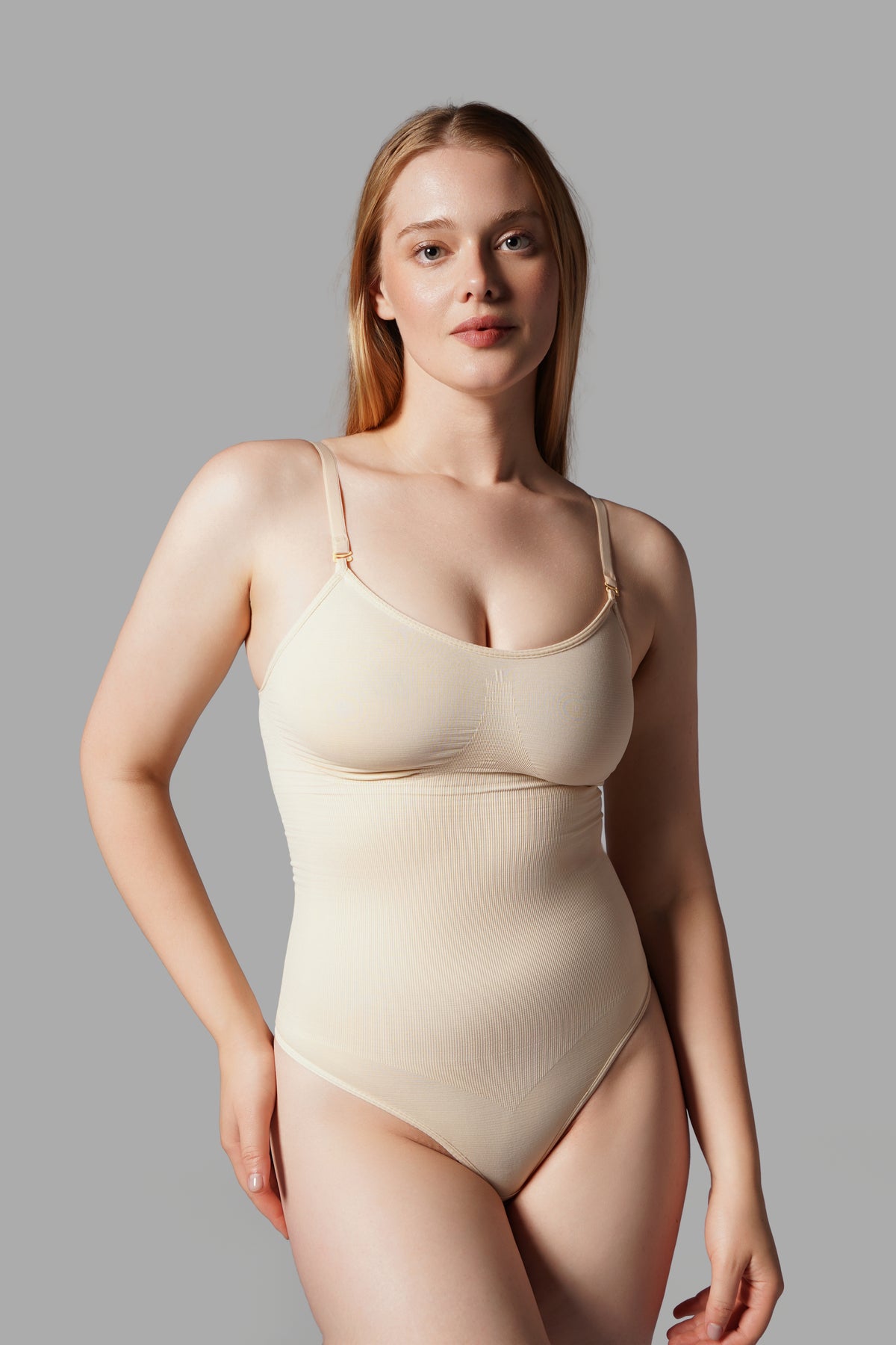 Çıtçıtlı String Body Korse 9052