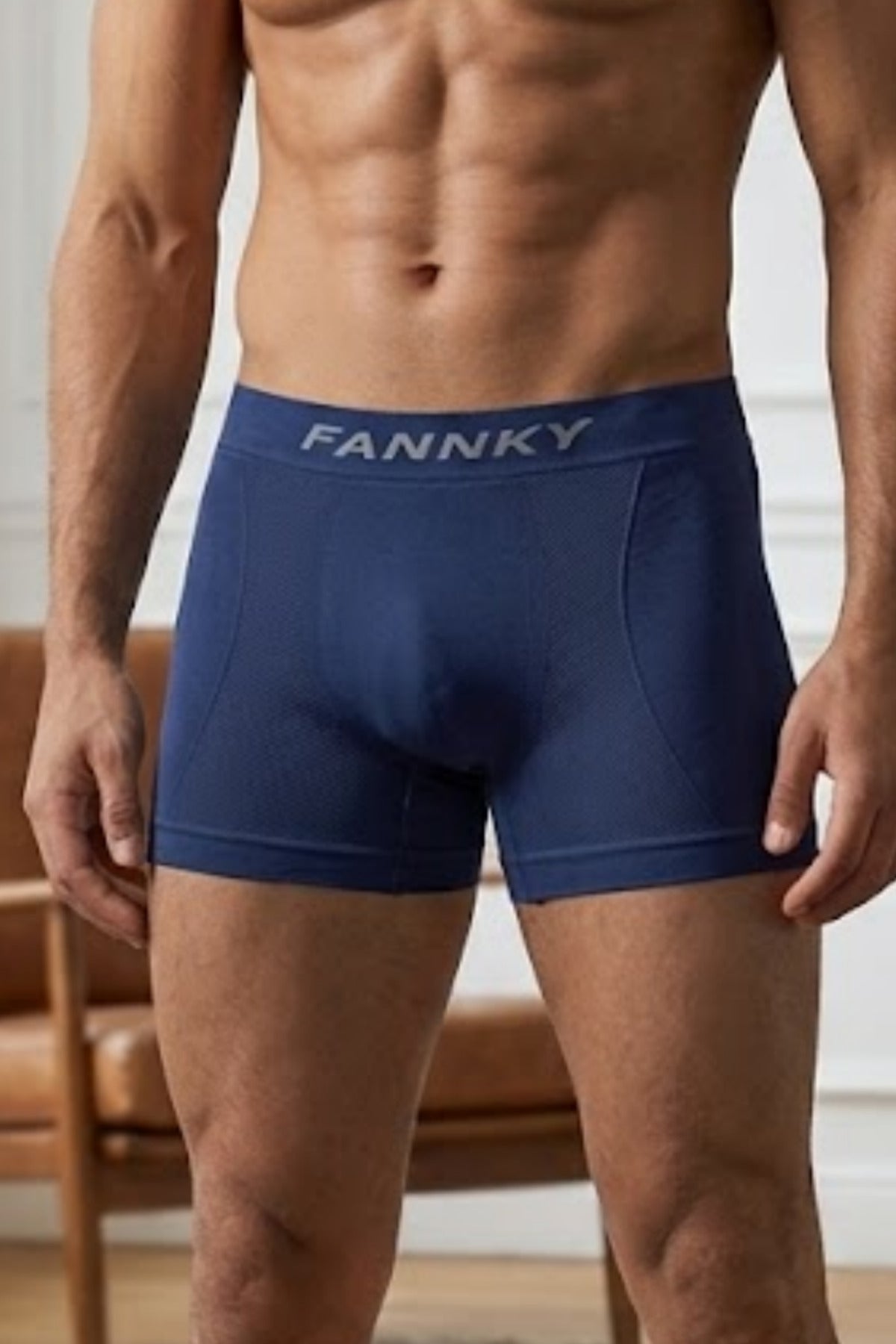 Erkek Rahat Esnek Seamless 3 Lü Boxer