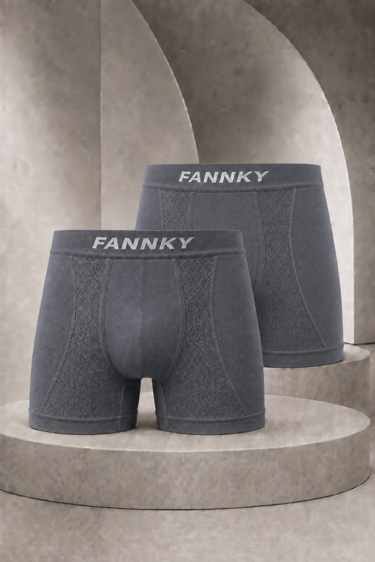 Erkek Casual Comfort Günlük 2 Li Boxer