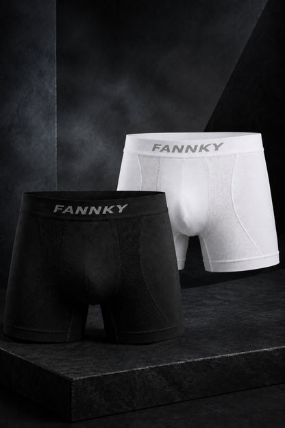 Erkek Rahat Esnek Seamless 2 Li Boxer